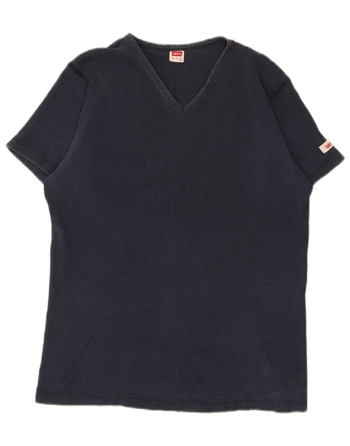 Levi's ženska majica kratkih rukava XL tamnoplavi pamuk