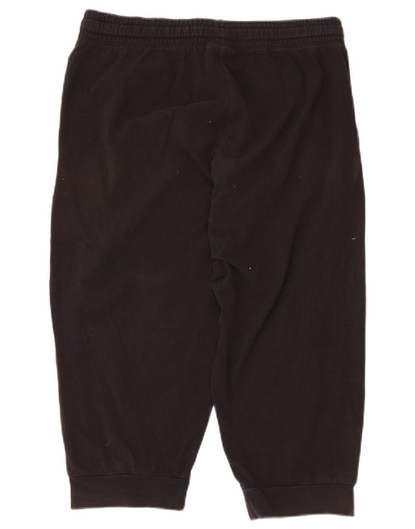 Champion Ženske Capri Trenirke Hlače Joggers UK 14 Velike crne
