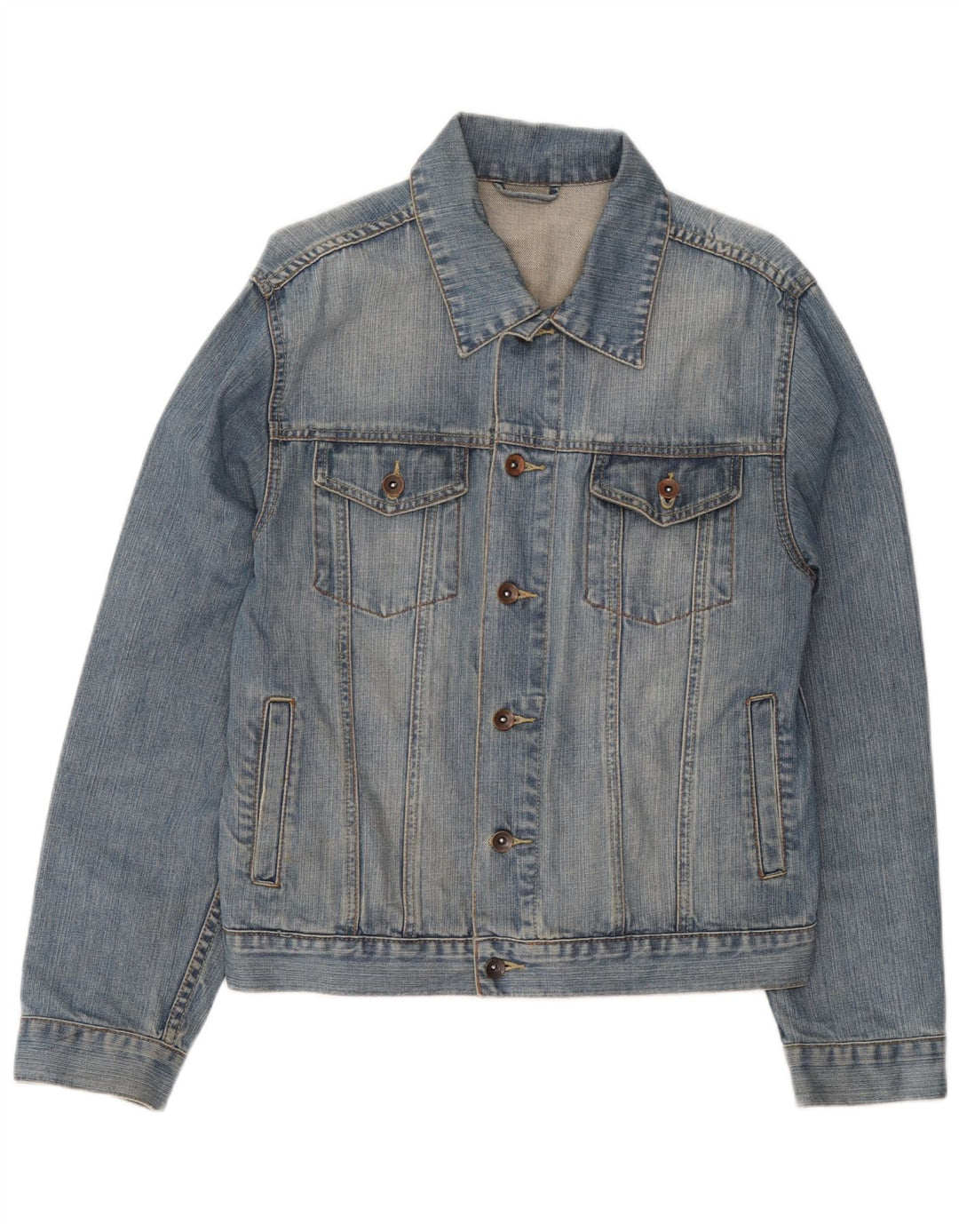 Oviesse ženska traper jakna UK 16 Large Blue Cotton