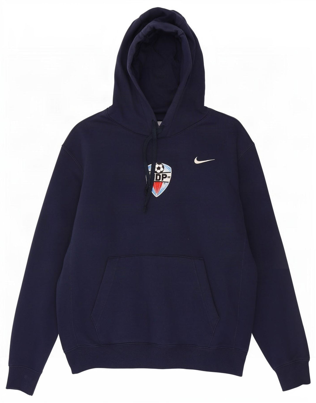 Nike muška majica s kapuljačom Srednje tamnoplavi pamuk
