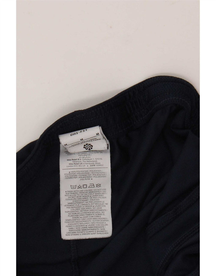 Nike Mens Dri Fit Trenirka Hlače Medium Navy Blue Polyester