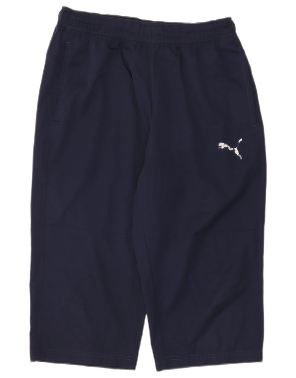 Puma muške sportske kratke hlače Bermuda Large tamnoplavi poliester