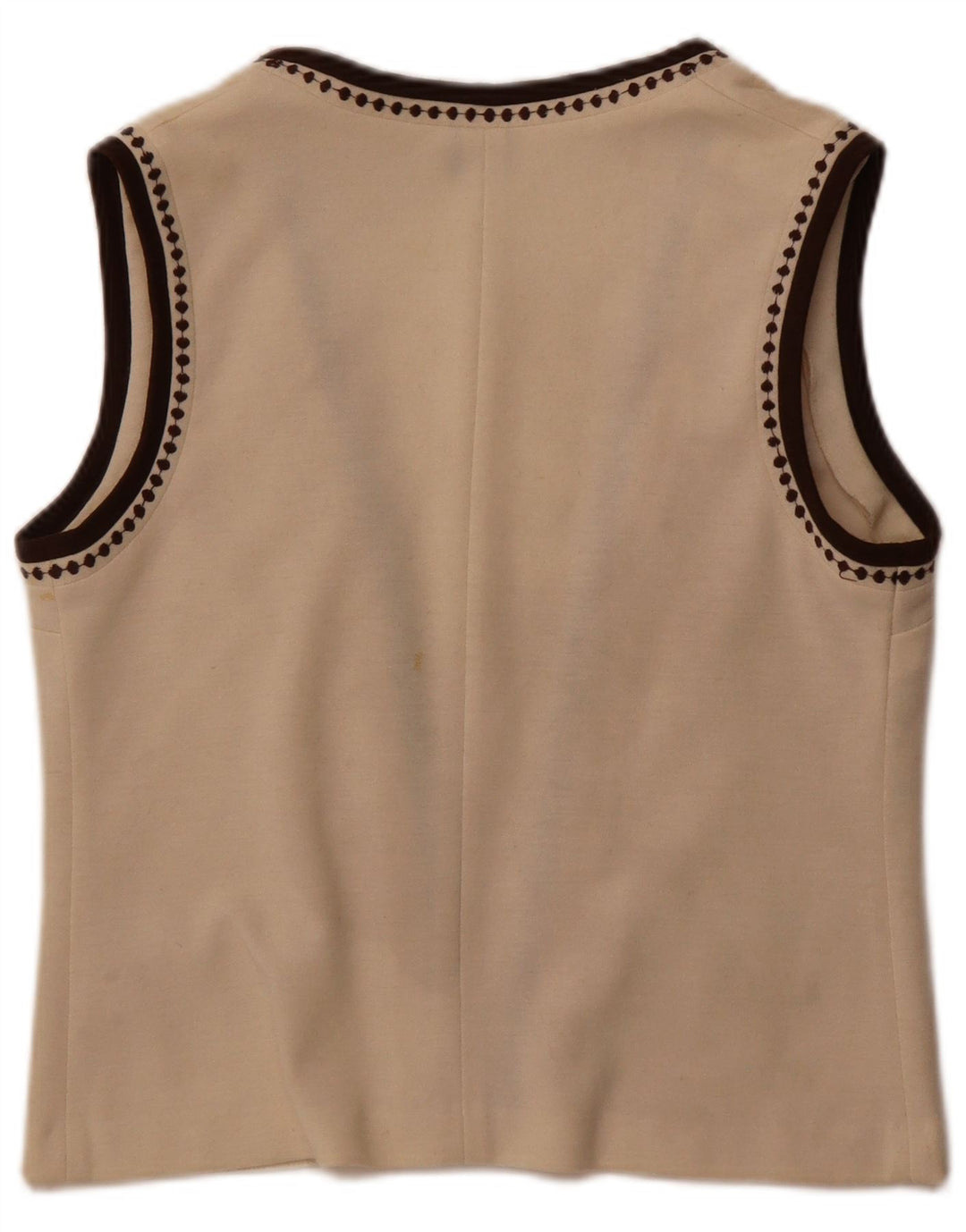 Carre ženski otvoreni kardigan pulover bez rukava EU 42 Large Off White