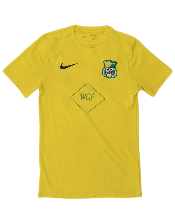 Nike Muška majica kratkih rukava Laurel Park FC Slim Fit, mala žuta
