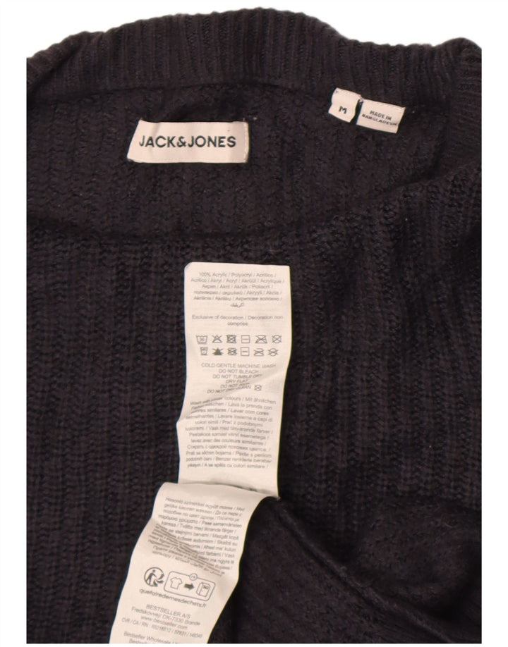 Jack & Jones muški džemper s okruglim izrezom srednje tamnoplave boje