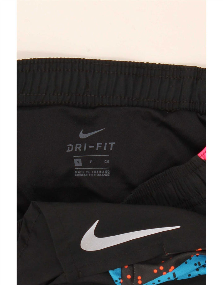 Nike Ženske Dri Fit Graphic Sportske kratke hlače Male crne