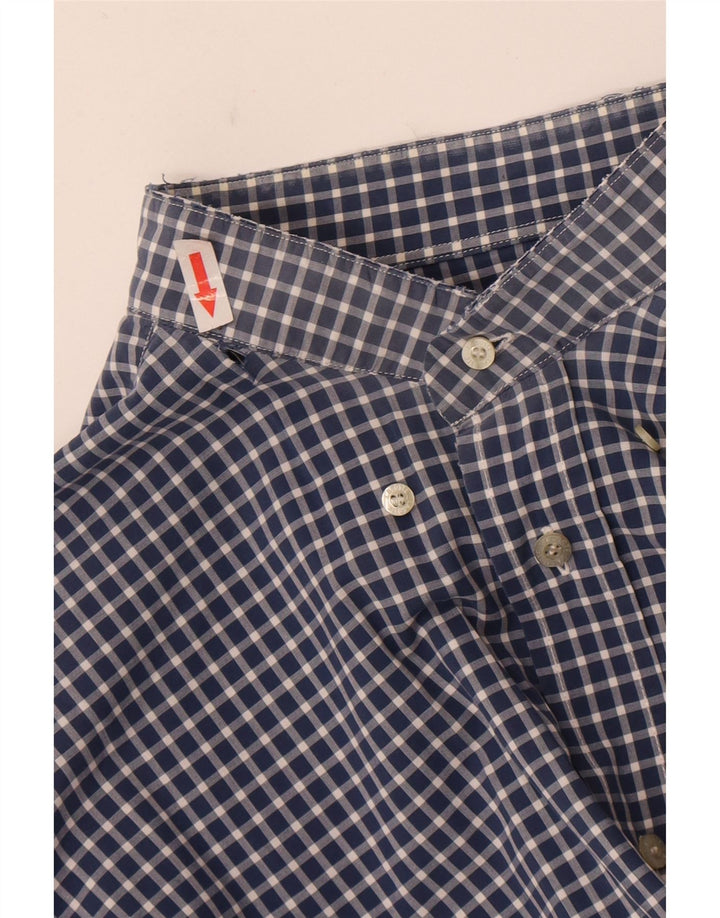 Lacoste muška košulja veličine 41 velika tamnoplava gingham