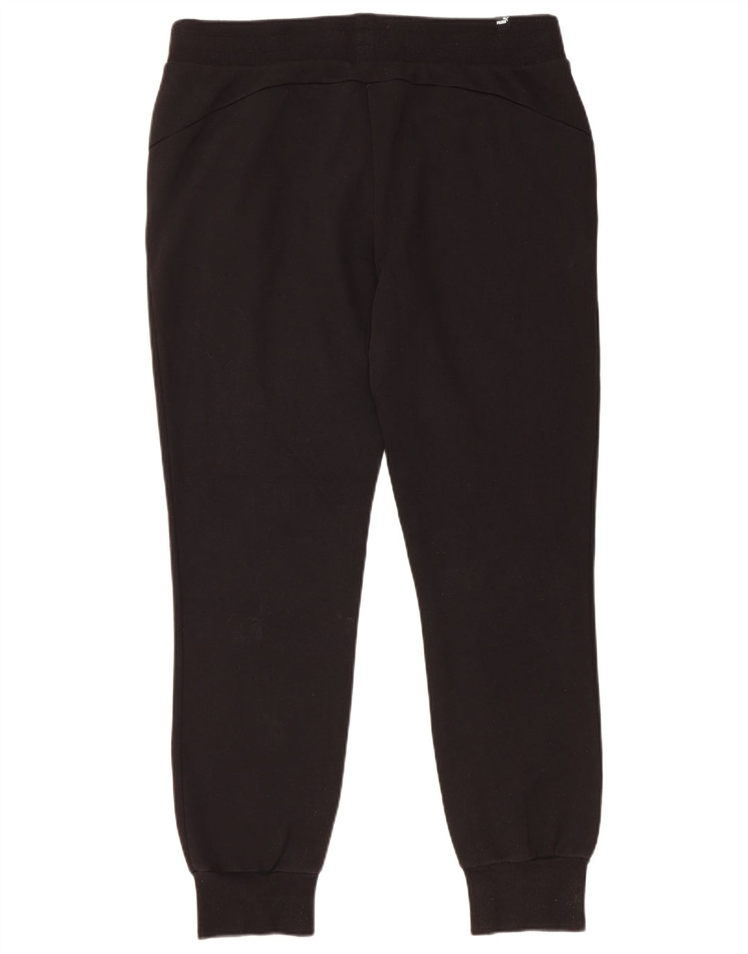 PUMA Ženska trenirka Hlače Joggers UK 16 Veliki crni pamuk