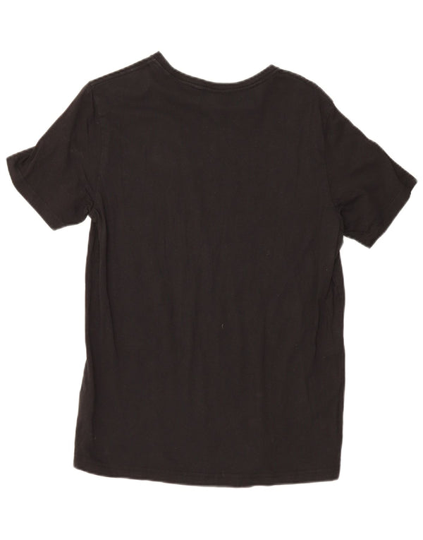 Puma Boys Graphic T-Shirt Top 15-16 Years Black Pamuk Sports