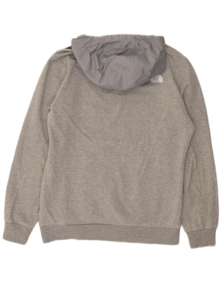 The North Face muška majica s kapuljačom srednje sive boje