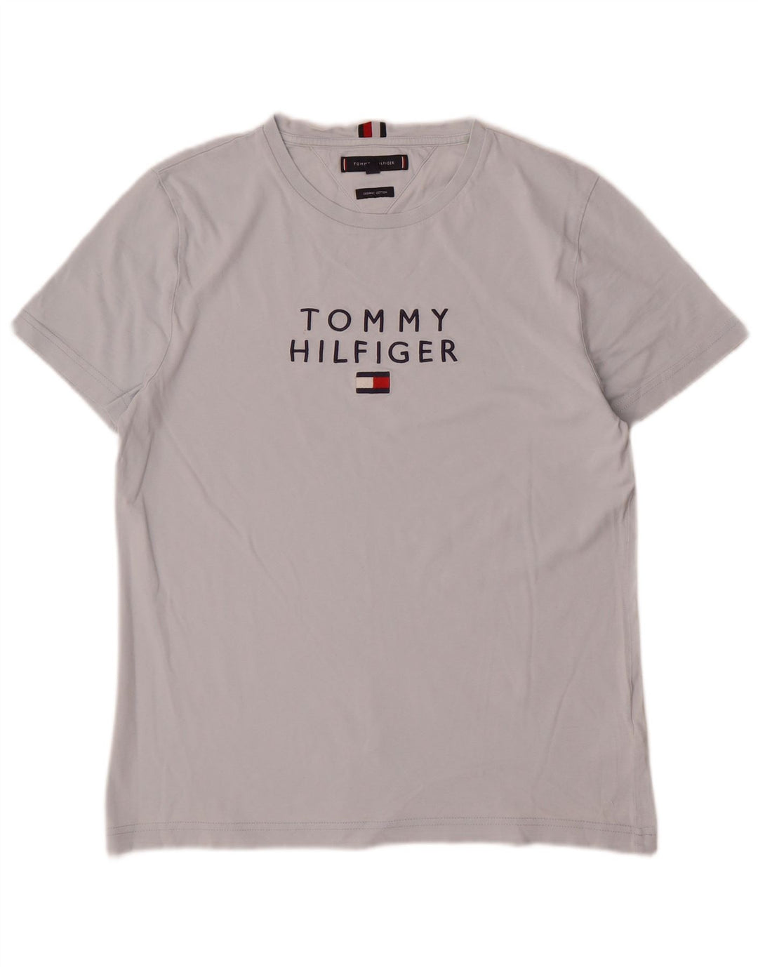 Tommy Hilfiger muška majica kratkih rukava srednje sivi pamuk