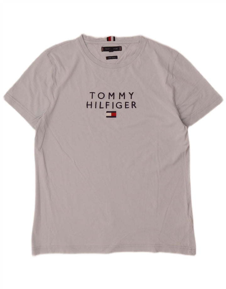 Tommy Hilfiger muška majica kratkih rukava srednje sivi pamuk