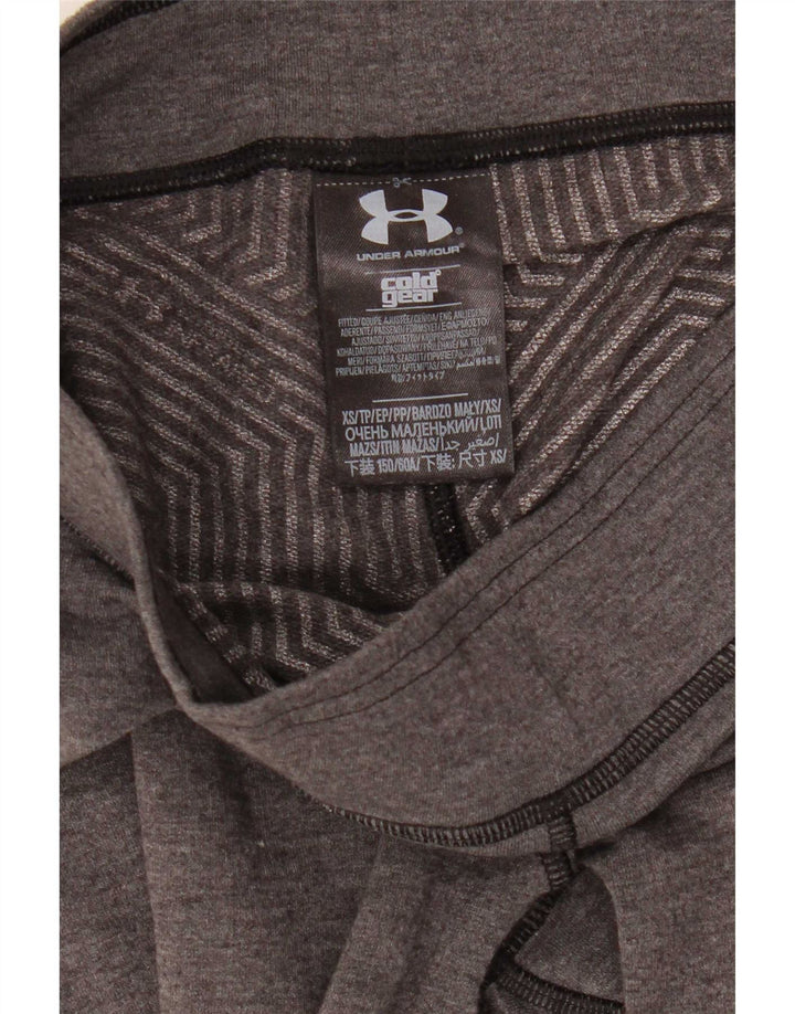 Under Armour ženske tajice Cold Gear UK 6 XS sivi poliester