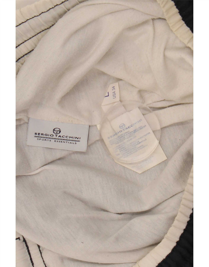 Sergio Tacchini muške trenirke Hlače Joggers Veliki tamnoplavi poliester