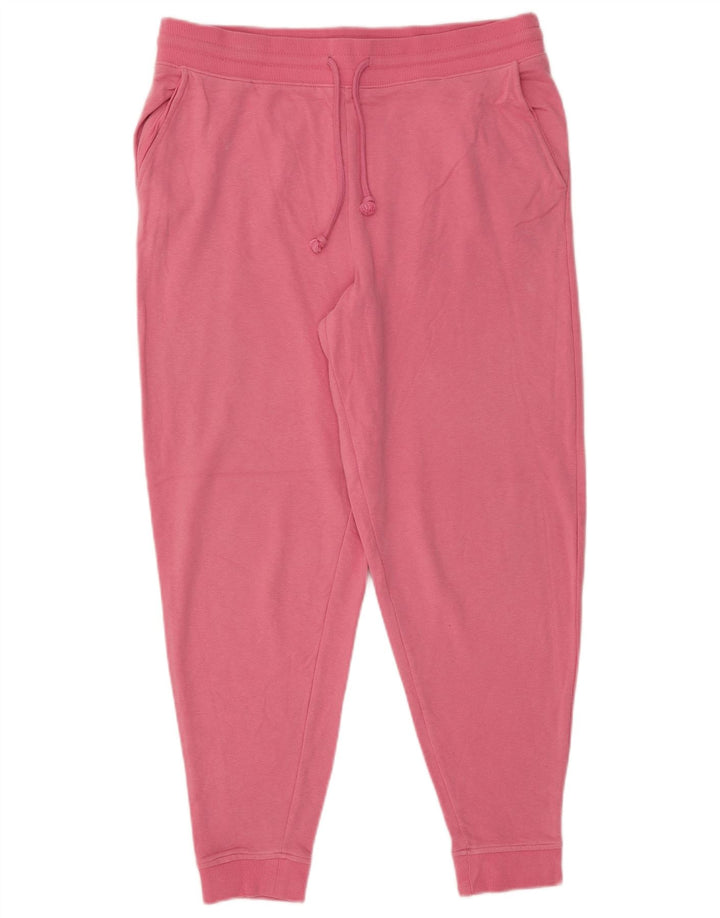 MARKS & SPENCER Ženska trenirka Hlače Joggers UK 16 Large Pink Cotton