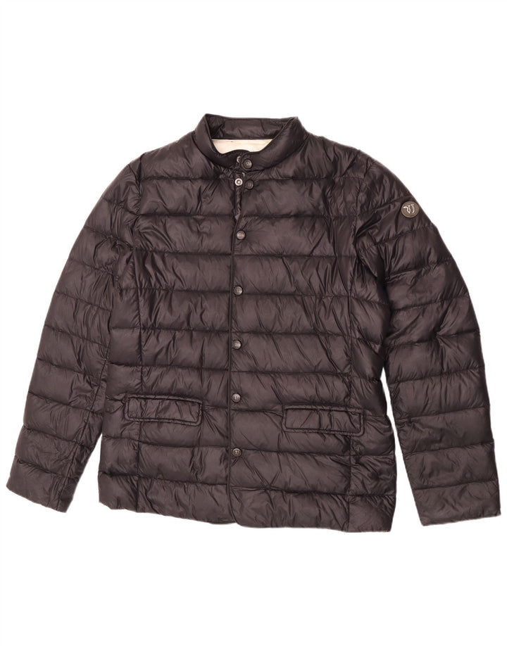 Trussardi Jeans muška podstavljena jakna IT 54 2XL crni poliamid