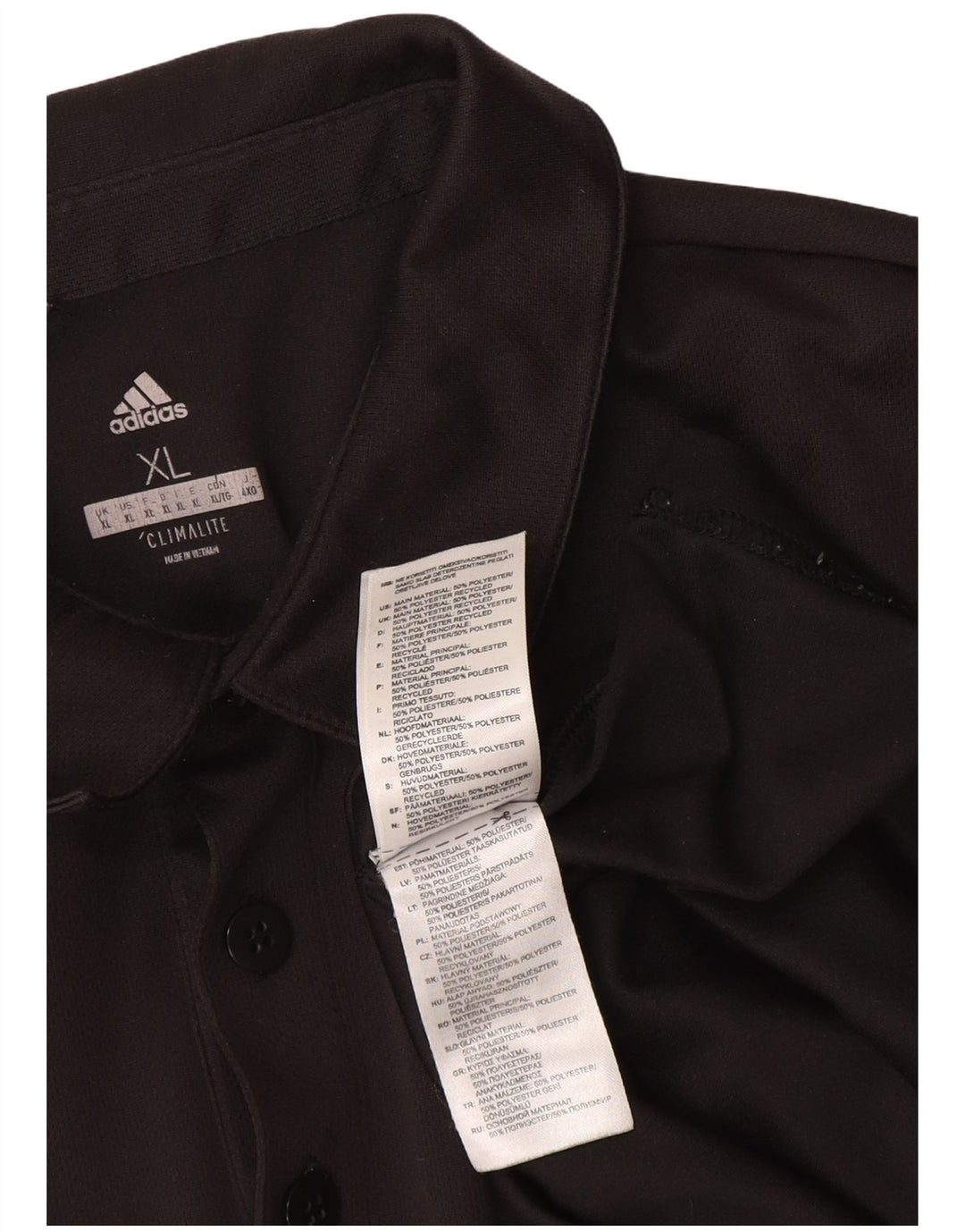 Adidas muška polo majica Climalite XL crni poliester