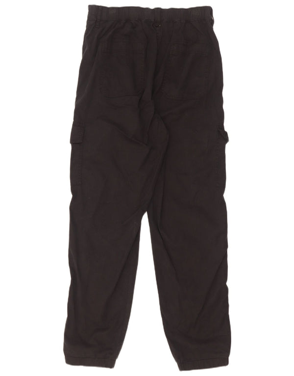 Marks & Spencer Ženske Joggers Cargo Hlače UK 10 Male W28 L30 Crne