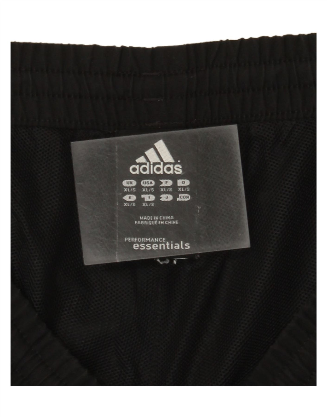 Adidas muške trenirke Climalite XL crne poliesterske hlače
