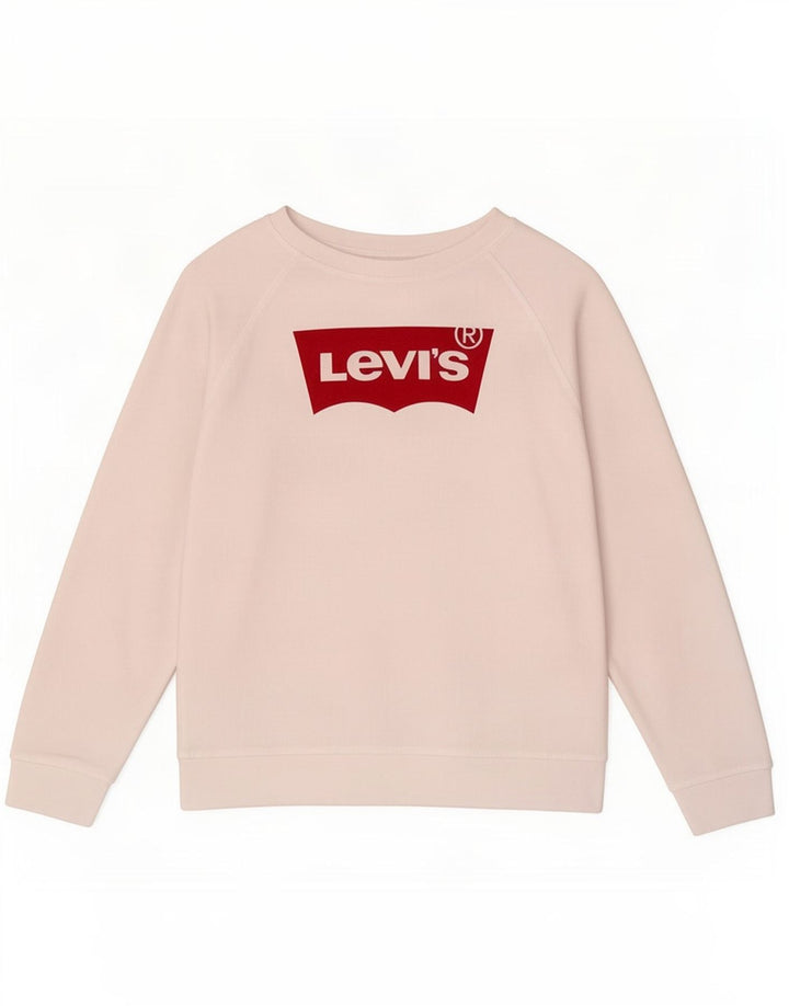 Levi's Ženski džemper s grafičkim motivima UK 14 Srednje bijeli pamuk