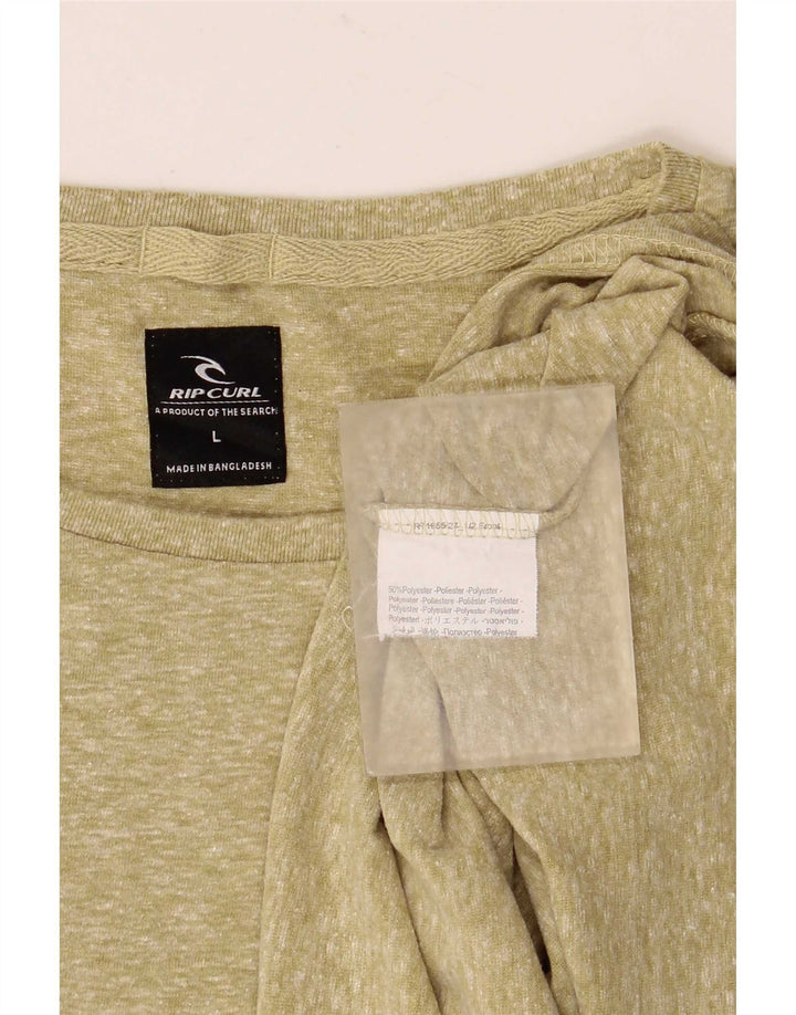 Rip Curl muška grafička majica kratkih rukava, veliki kaki flekasti poliester