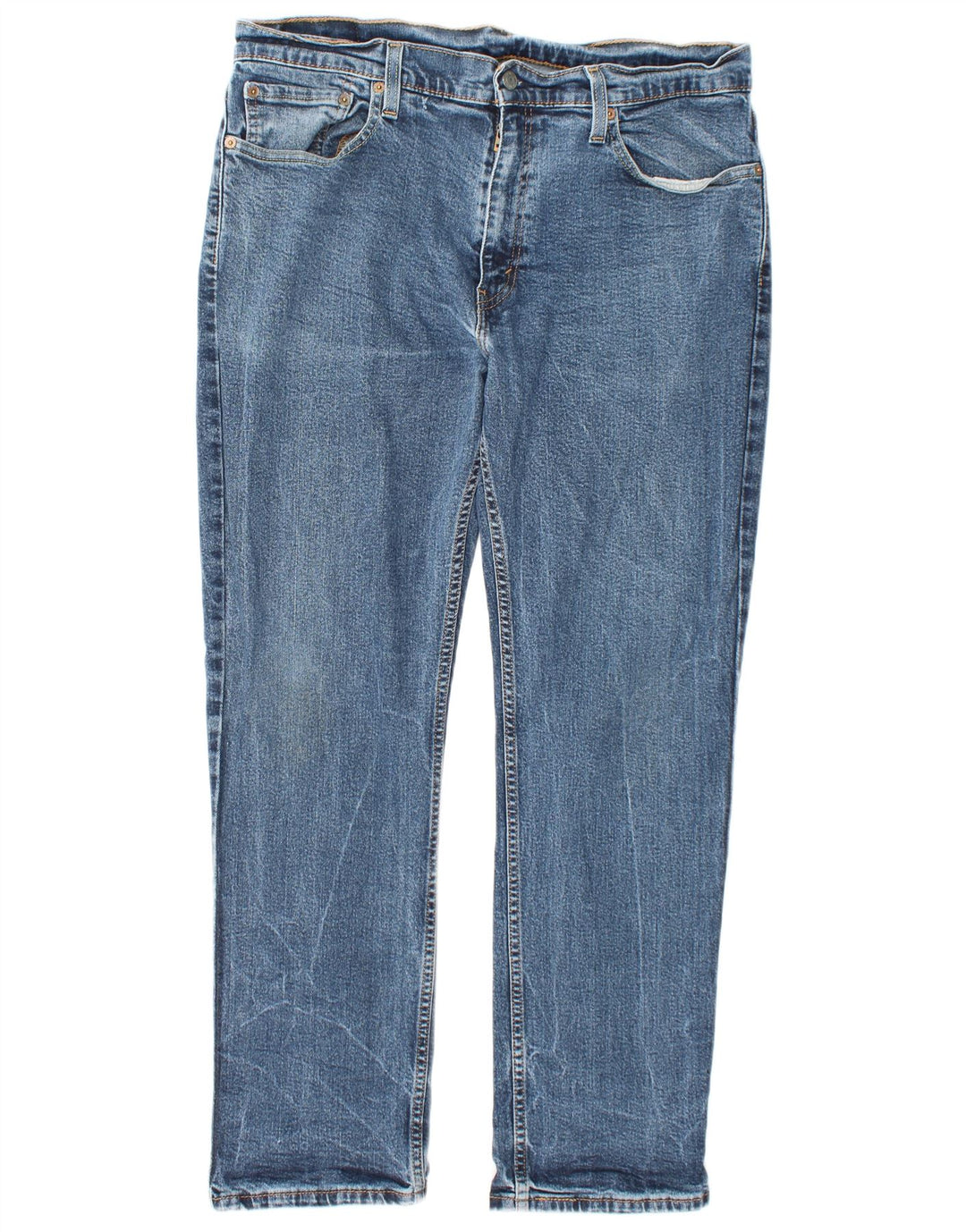 Levi's muške 514 ravne traperice W36 L30 plavi pamuk