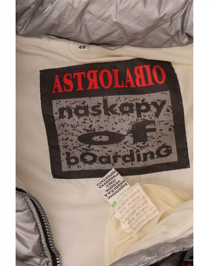 Astrolabio muška podstavljena jakna IT 48 Srednji srebrni poliamid