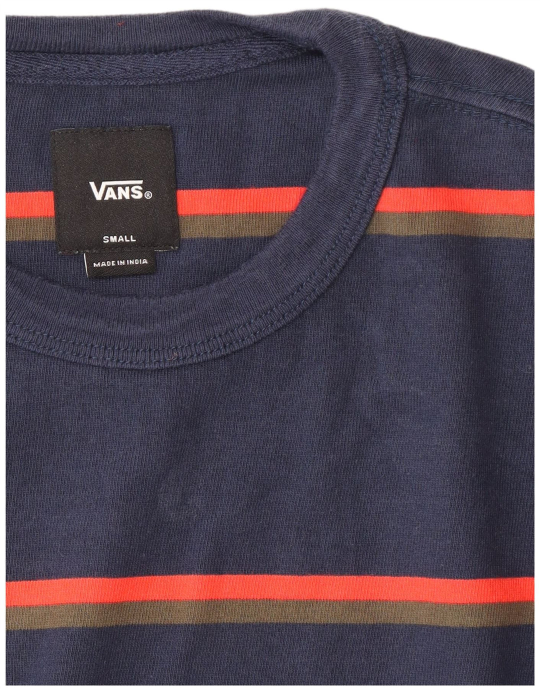 VANS muška majica s dugim rukavima, mala tamnoplava na pruge