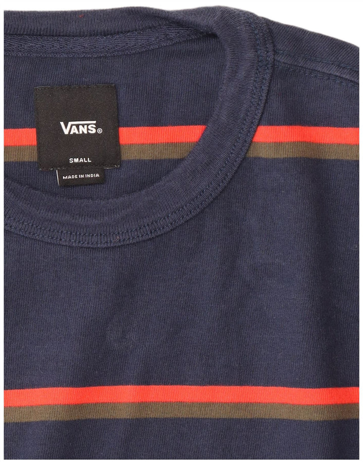 VANS muška majica s dugim rukavima, mala tamnoplava na pruge