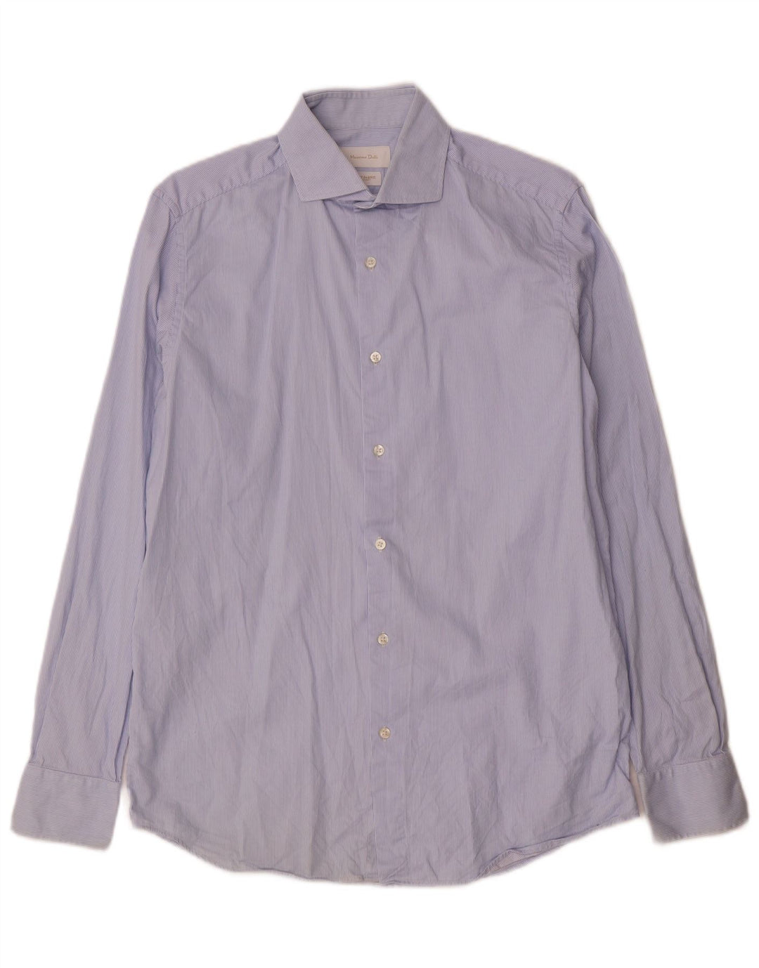 Massimo Dutti muška košulja veličina 39 15 1/2 srednje plave pruge