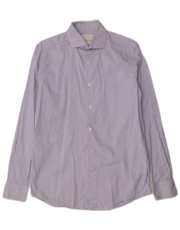 Massimo Dutti muška košulja veličina 39 15 1/2 srednje plave pruge
