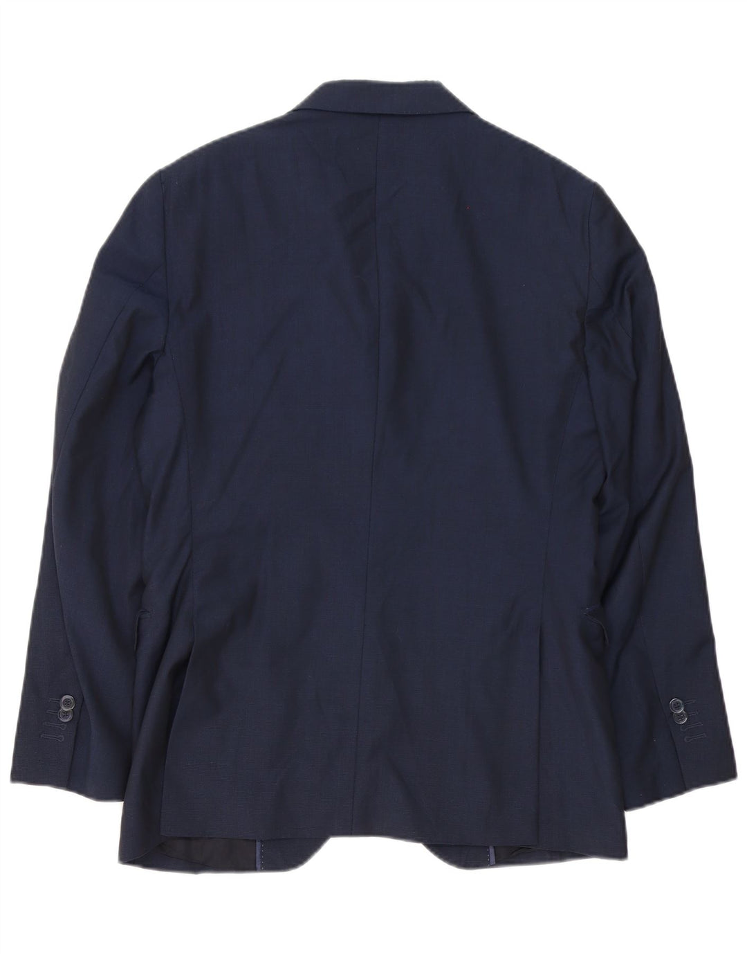 Massimo Dutti muška jakna s 2 gumba IT 48 Srednja tamnoplava vuna
