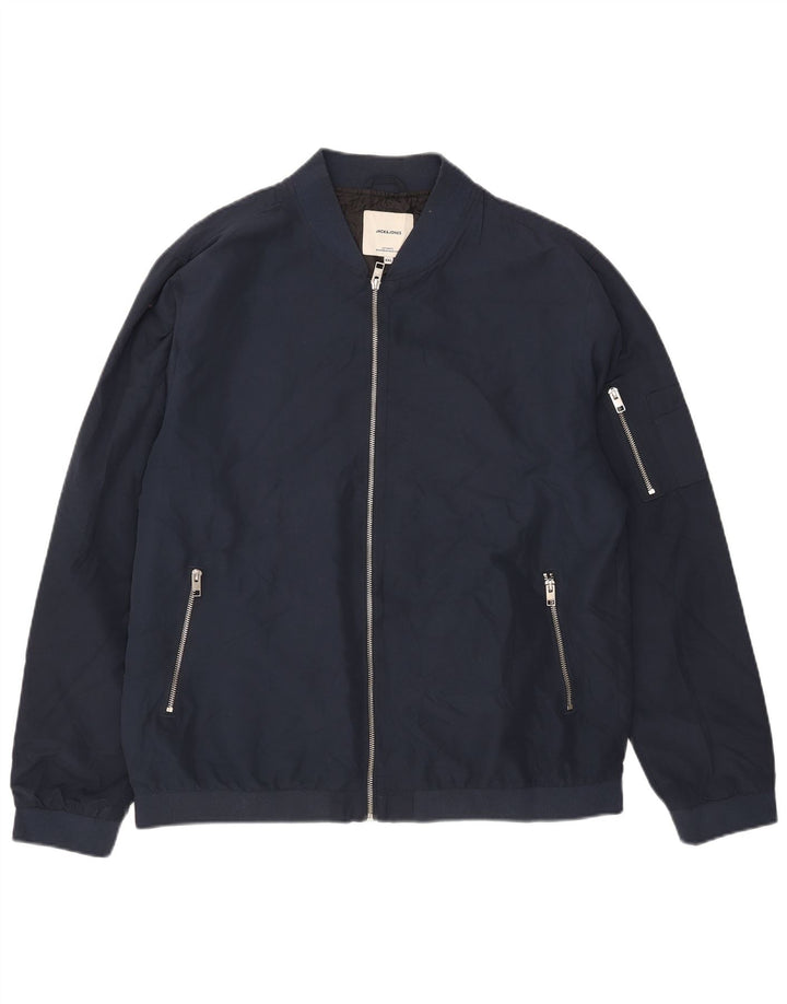 Jack & Jones muška bomber jakna UK 44 2XL tamnoplava