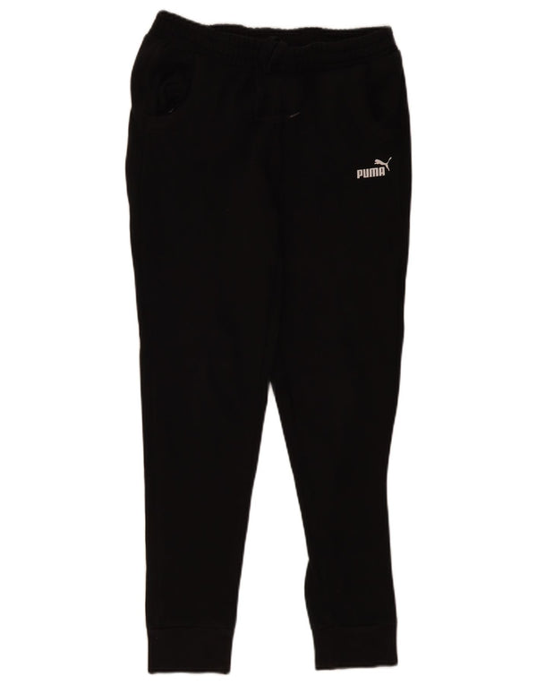 Puma Ženska trenirka Hlače Joggers UK 10 Small Black Cotton Sports
