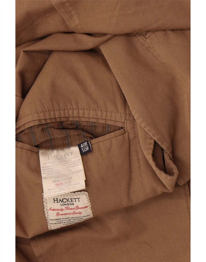 Hackett muška jakna sa 2 gumba UK 40 Large Beige Cotton