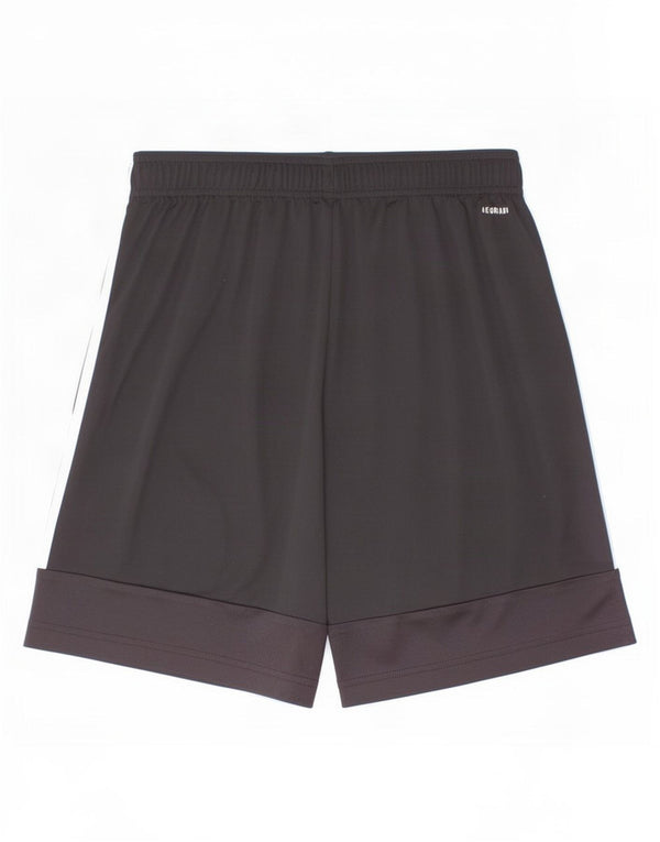Adidas Boys Aeroready Sport Shorts 13-14 Years Black Colourblock Poliester