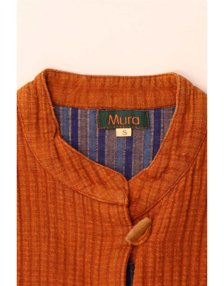 Vintage ženska bomber jakna UK 10 Mala narančasta