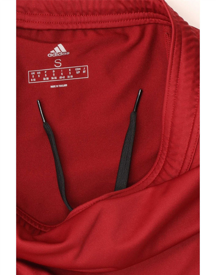 Adidas Ženska Aeroready Skort UK 8/10 Mala bordo poliester