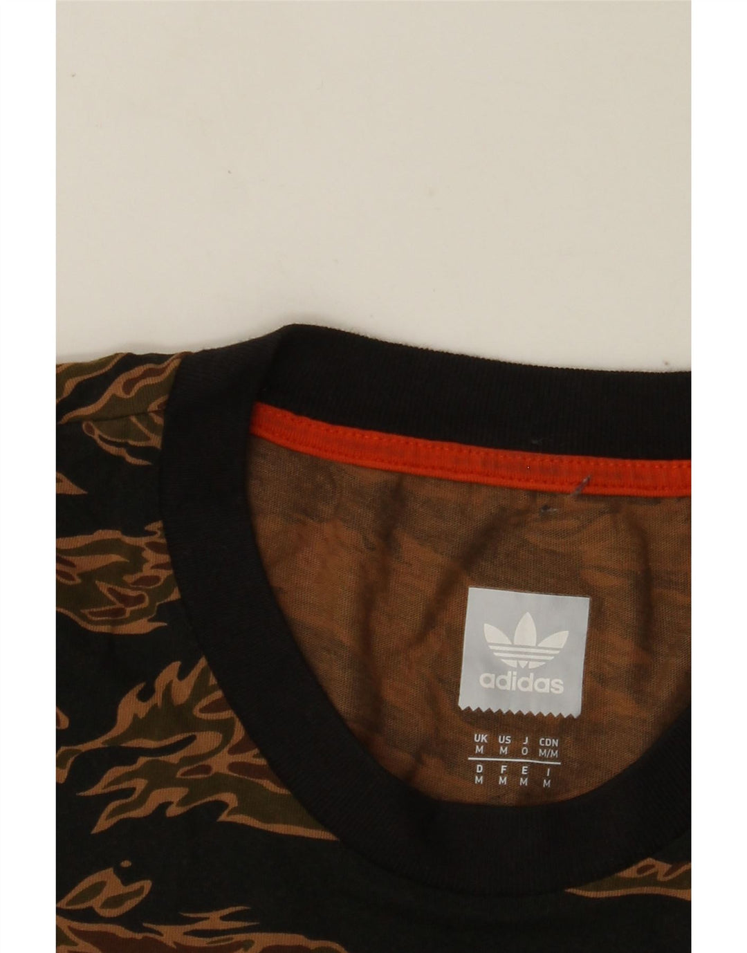 ADIDAS muška majica srednje smeđe kamuflažne boje