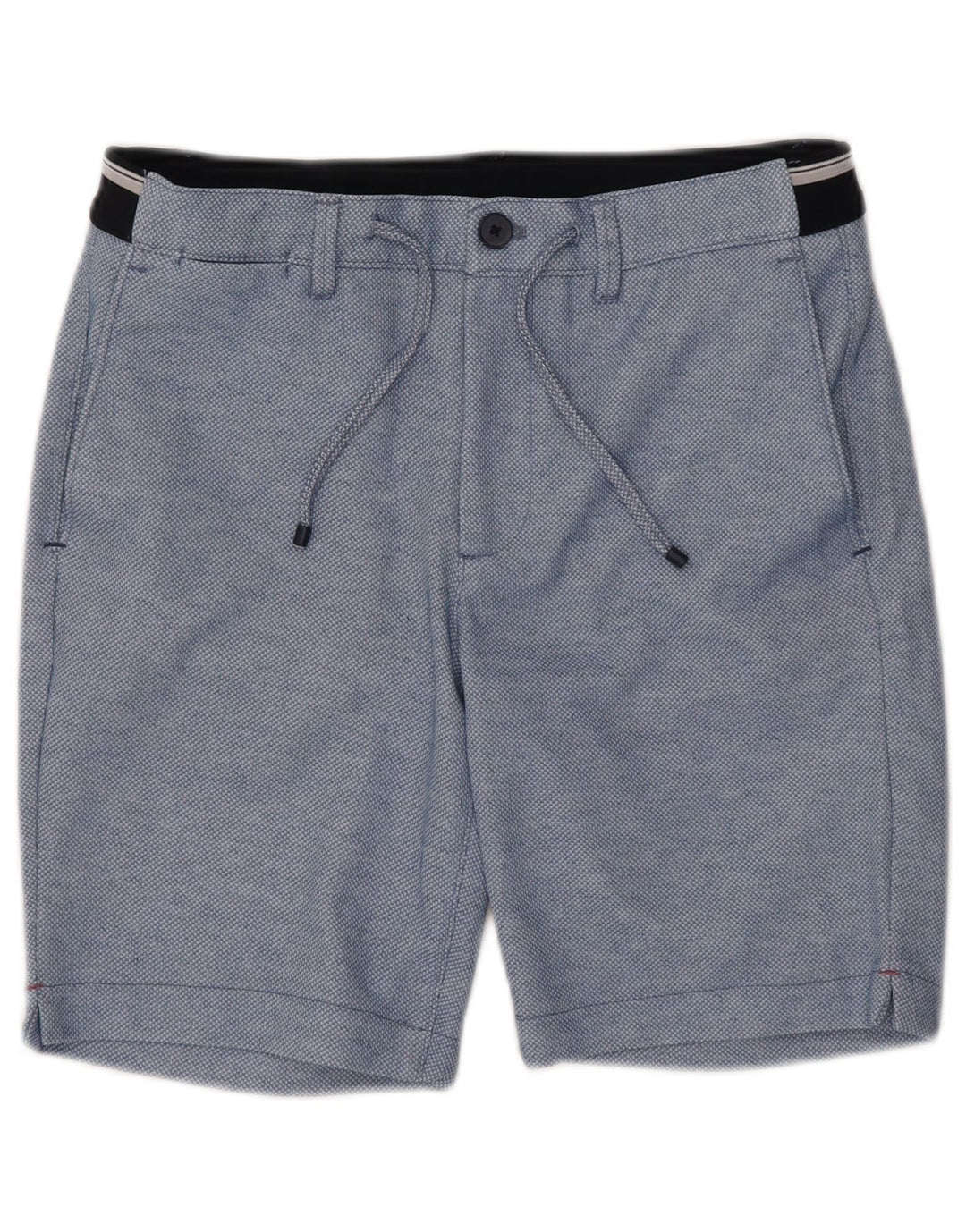 Zara muške chino kratke hlače male W30 plavi poliester
