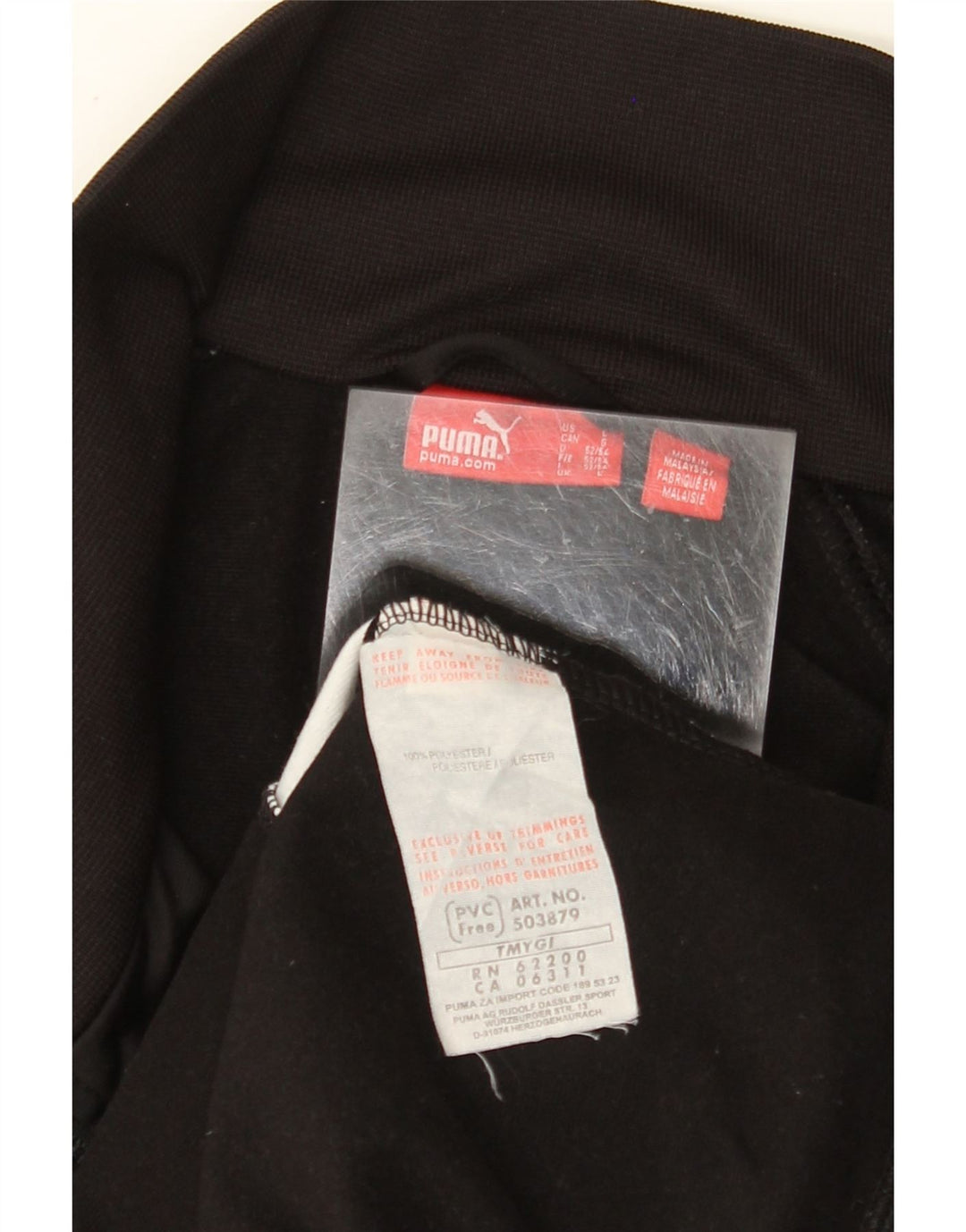 Puma muška gornja jakna trenirke Large Black Colourblock Poliester