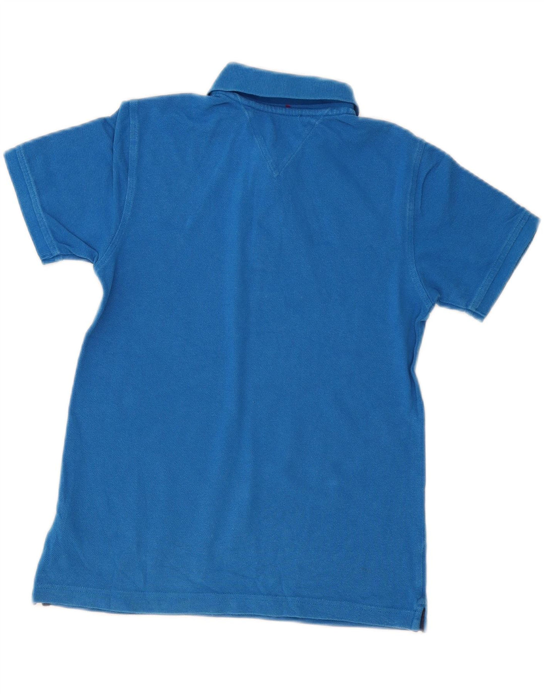 Tommy Hilfiger polo majica za dječake 8-9 godina, srednje plavi pamuk