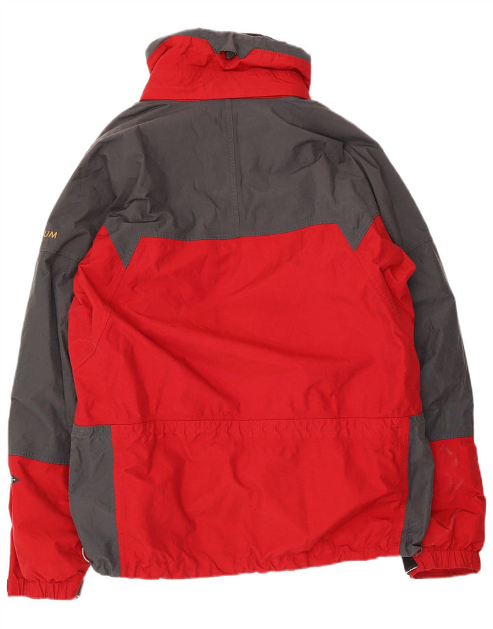 Muška jakna Columbia titanium vjetrovka UK 38 srednje crvene boje