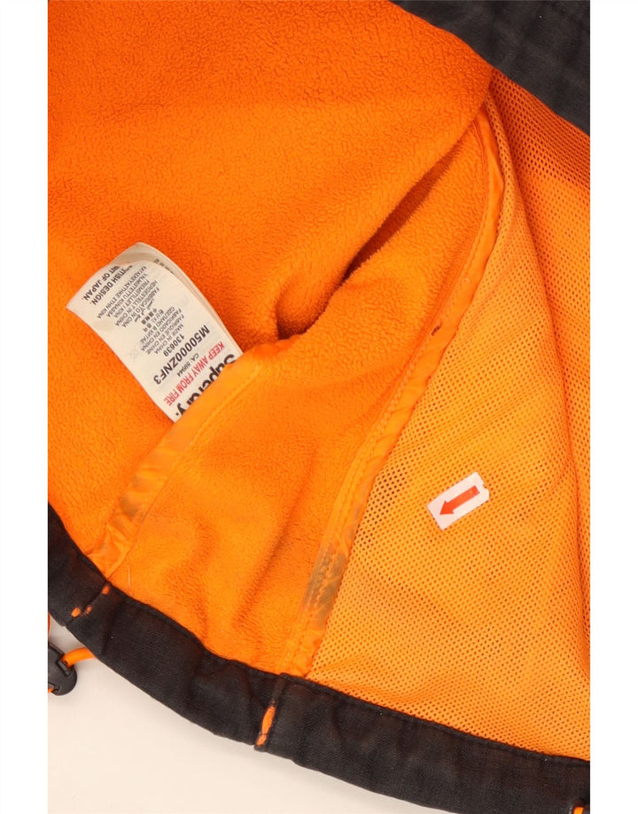 SUPERDRY muška jakna Windtrekker s kapuljačom UK 38 srednje crna