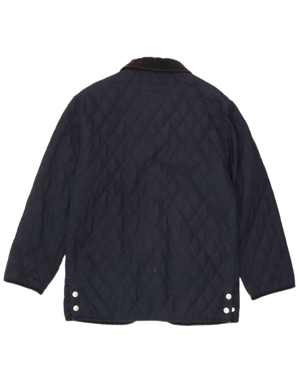 Armata Di Mare Mens Quilted Jacket UK 40 Large Navy Blue Polyester