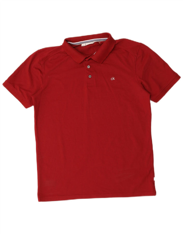 Calvin Klein muška polo majica za golf Srednje crvena