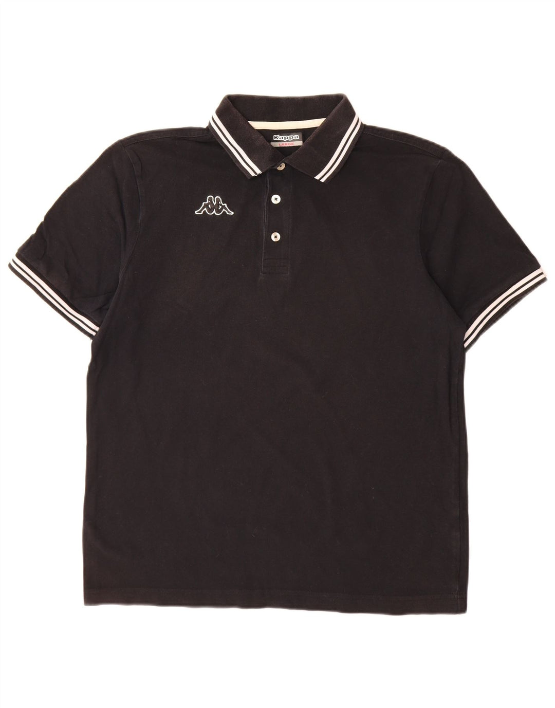Kappa muška polo majica, velika, crno prugasta