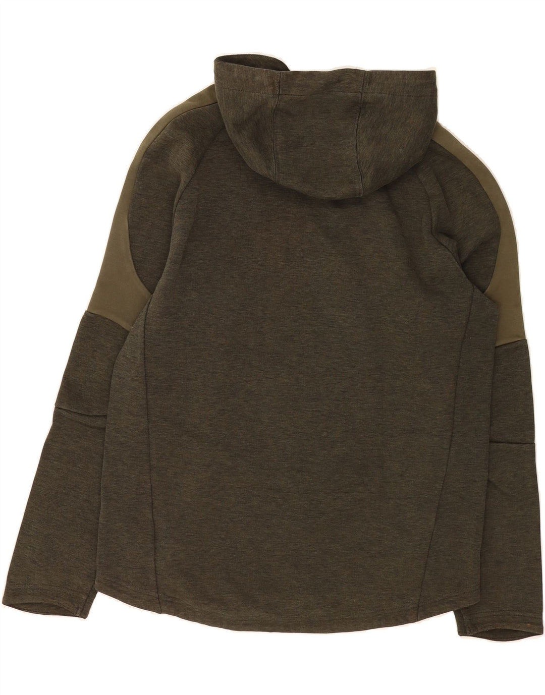 PUMA Mens Hoodie Jumper Large Khaki Cotton Vintage Puma and Second-Hand Puma from Messina Hembry 