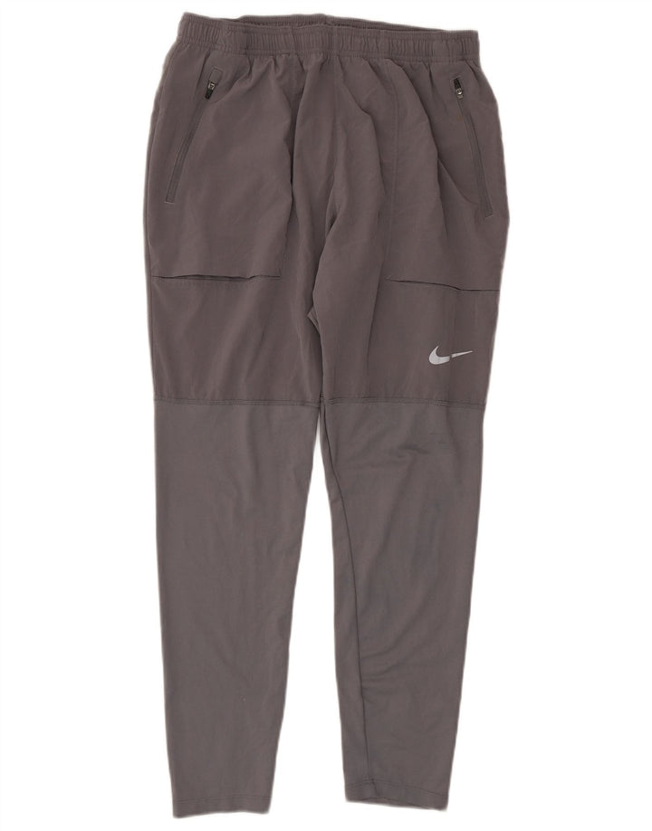 Nike muške hlače za trenirku Dri Fit Large Gray Poliester