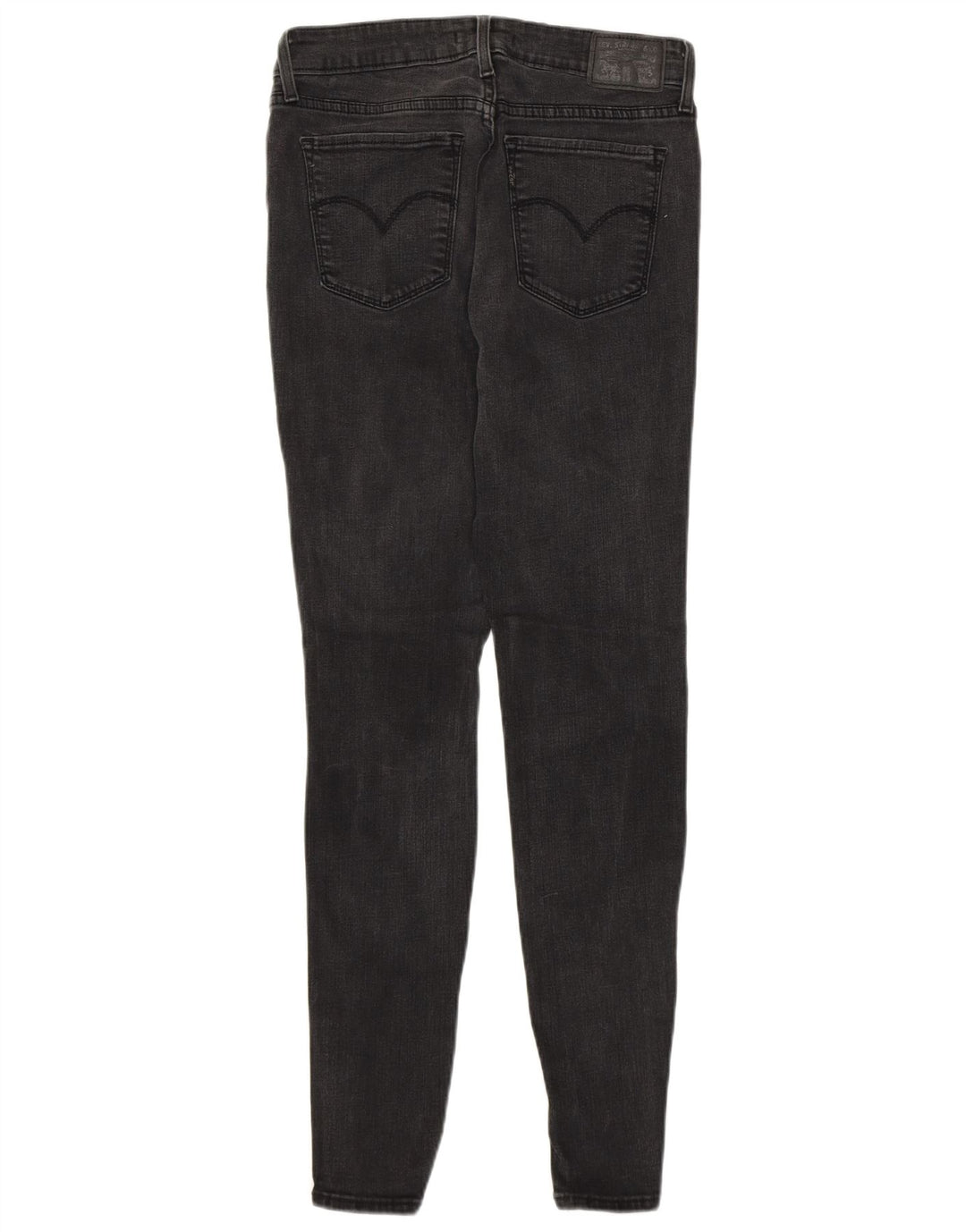 LEVI'S Ženske 711 uske traperice s oštećenim izgledom W29 L30 sive